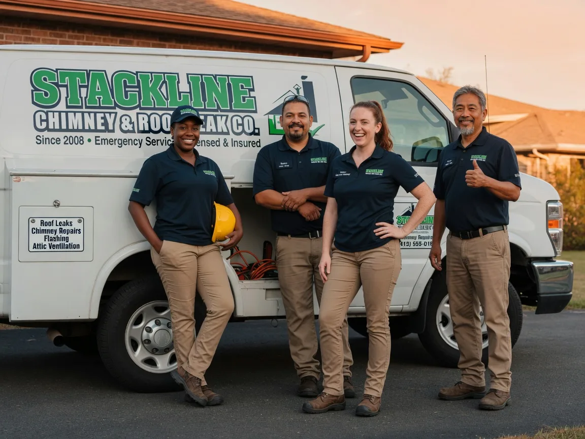 Chimney flashing repair company in Simon, WV